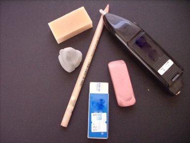 Types of Erasers for Artists